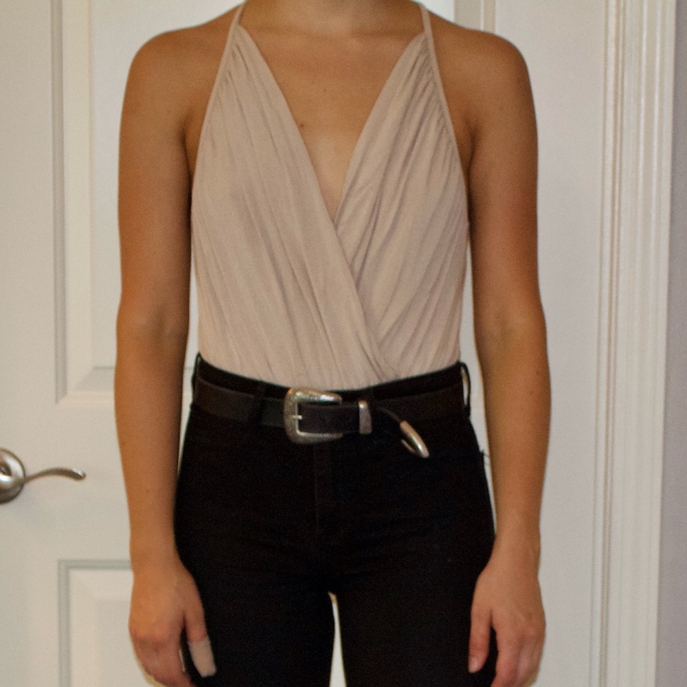 Nude Sexy Bodysuit
